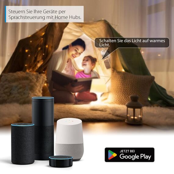 LVWIT LED Lampe Smart E14 Dimmbar Alexa Glühbirne E14 RGB, 4.9W ersetzt 40W, 470lm, WiFi Smart Birne G45, kompatibel mit Alexa, Echo and Google Assistant, dimmbar via Tuya App (4er Pack)