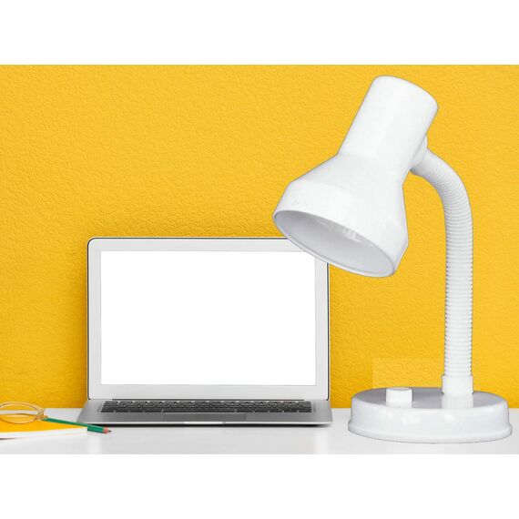 Trio Leuchten LED Tischleuchte Pronto 5027011-01, Kunststoff weiß, exkl. 1x E27