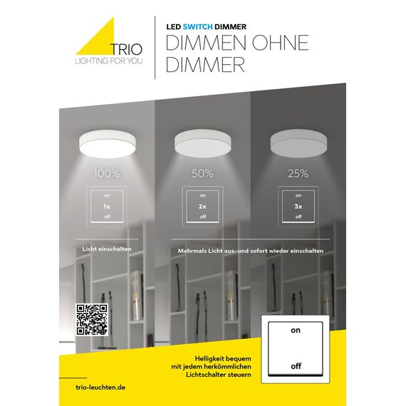 Außergewöhliche LED Schienenleuchte für Wand und Decke aus Metall Silber matt 345cm lang