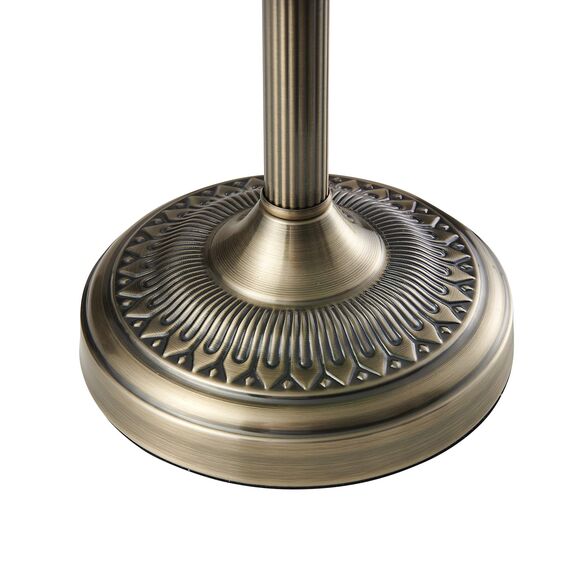 Newrays Bankers-Schreibtischlampe aus grünem Glas mit Zugkettenschalter-Steckerbefestigung