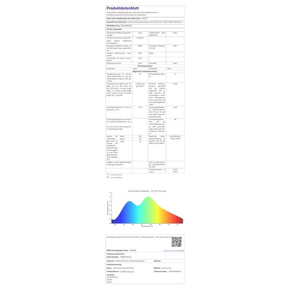 ARSUK Leuchtmittel YDW-27FM GX10q-4 27W 6500K FML Quad Tube – Kompakt Ersatz Leuchtstoffröhre & Tageslichtlampe für Schreibtischlampe, Nachttisch, Tischleuchte, Bürolampe, Lesen & Arbeitsbeleuchtung
