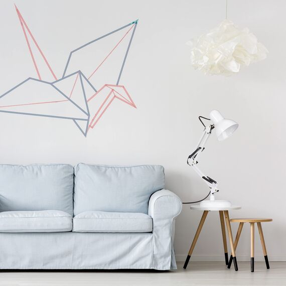 Relaxdays Retro Schreibtischlampe, Gelenk-Arm, schwenkbar, Büro Leselampe, Metall, E27, HxBxT: 50 x 27 x 15 cm, weiß