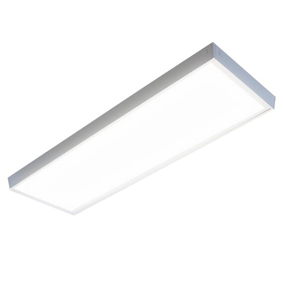 LUXULA LED Deckenleuchte lang 120cm - 36W, 4000K Neutralweiß, 3600lm – LED Panel 120x30cm inkl. 230V Netzteil – Flache LED Deckenlampe für Wohnzimmer, Schlafzimmer, Küche, Büro - 120x30x6,4cm