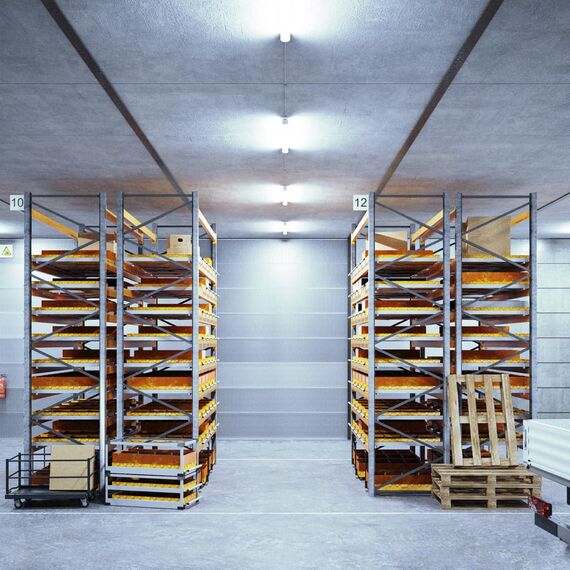 HOFTRONIC - 12er Pack LED Feuchtraumleuchte 120cm IP65-36W 4320 Lumen - 6500K Kaltweiß - Verknüpfbar - Kellerleuchte, Nassraumleuchte - Feuchtraum Wannenleuchte