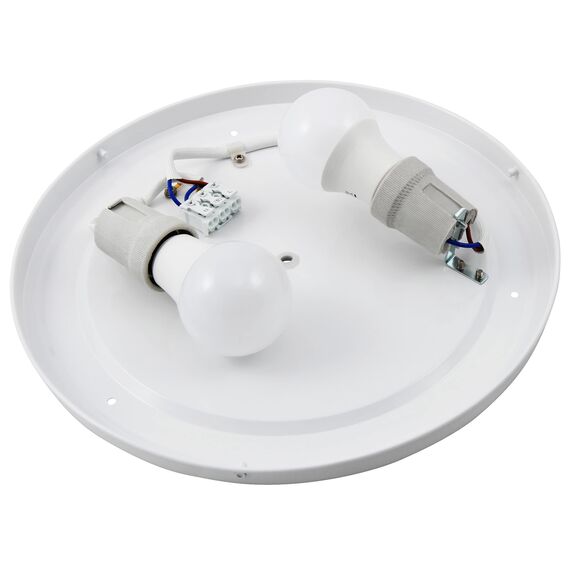 McShine - Deckenleuchte | STAR | 2-flammig, inkl. 2x 7W LED Leuchtmittel, 4000K Deckenlicht für Wohnzimmer, Flur, Küche, Badezimmer