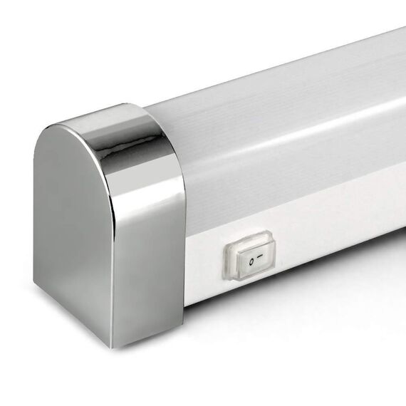 Kwazar Luminaire LED Wandlampe 20W 76cm Badleuchte wand Wandbeleuchtung 4000K Moderne Spiegelleuchte Küche Küchenlampe ULKE mit Schalter Sehr Hell