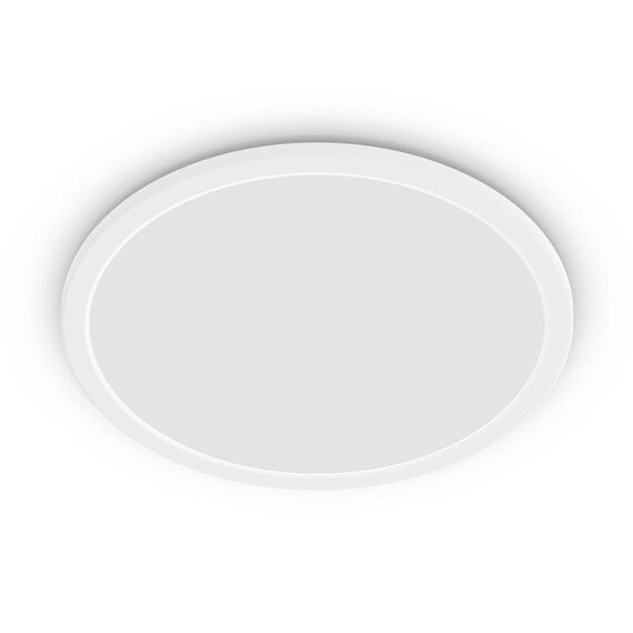 Philips LED Badezimmer Deckenleuchte Superslim (15 W), 3 Lichteinstellungen, kaltweiß Licht, dimmen ohne Dimmer, IP44 Schutz, weiß, 25cm
