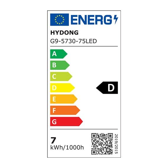 HYDONG LED Wandleuchte Innen, 7W Weiß Gipsleuchte Modernes Design Wandlampe LED Licht Up und Down Wandlicht Spotlicht Warmweiß für Badezimmer, Wohnzimmer, Schlafzimmer, Flur (G9 LED Birne enthalten)