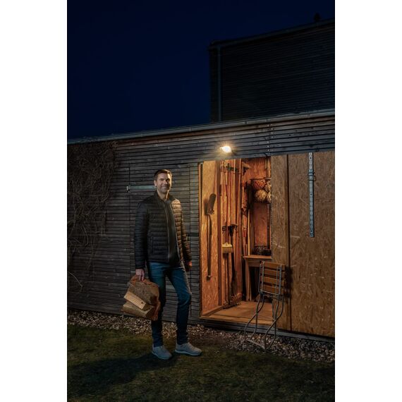 LEDVANCE LED Fluter, Leuchte für Außenanwendungen, Warmweiß, 163,0 mm x 186,0 mm x 34,0 mm, ENDURA FLOOD