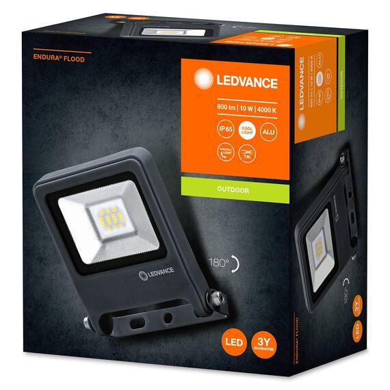 LEDVANCE LED Fluter, Leuchte für Außenanwendungen, Kaltweiß, Endura Flood