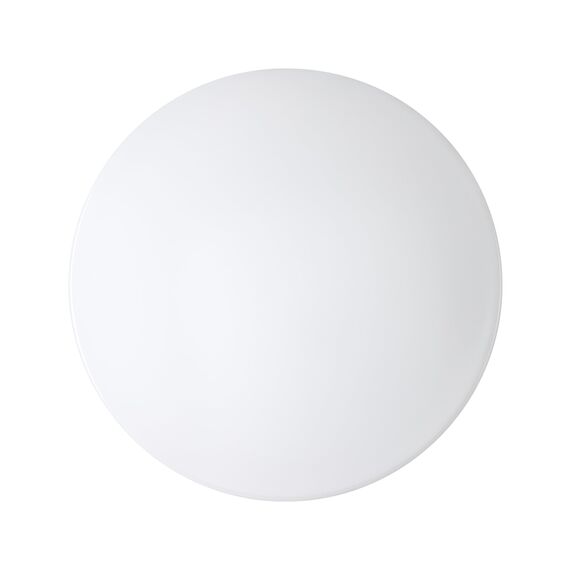 EGLO LED Deckenlampe außen Ronoco, Außenleuchte für Wand und Decke, Outdoor Deckenleuchte aus Metall und Kunststoff in Weiß, warmweiß, IP44, ? 22 cm