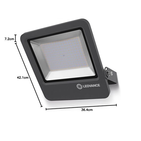 LEDVANCE LED Fluter, Leuchte für Außenanwendungen, Kaltweiß, Endura Flood