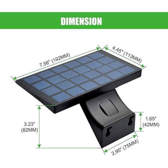 JESLED Solarlampen für Außen, 90 LED, Superhelle Solarleuchte mit Bewegungsmelder Sicherheitswandleuchte 4 Modi Wasserdichte Wandleuchte Garten.Batterie austauschbar, 2 Stück