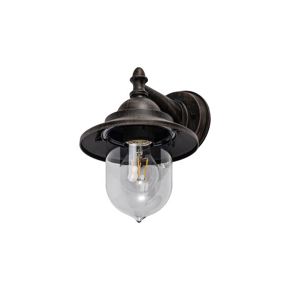 CGC Lighting Coach-Laterne für den Außenbereich, Wandleuchte, Garten, Veranda, Terrasse, Garten, traditioneller Wintergarten, Tür, Schuppen, Vintage-Retro (Antike Bronze)