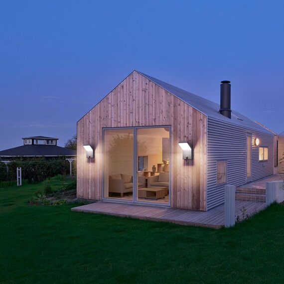 Klighten Außenwandleuchte Led mit Bewegungsmelder, 24W Außenlampe IP65 Wandleuchte Innen Außen Wandlampe, Aussenbeleuchtung für Garten Terrasse Balkon, 1500 Lumen, Anthrazit, Natürlich Weiß 4000K