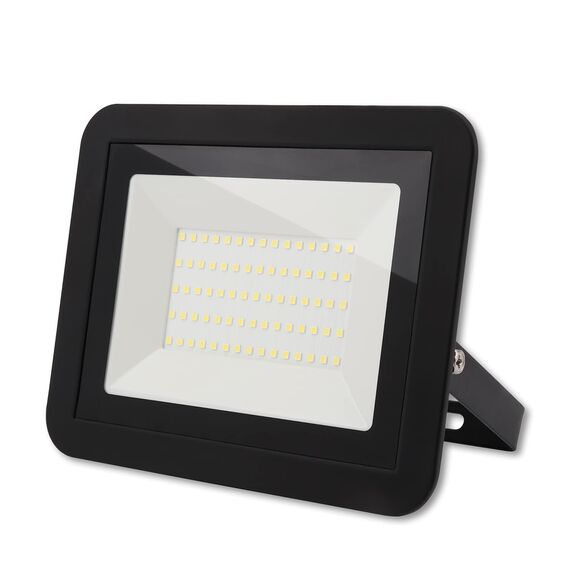 Da LIGHT 50W LED Strahler Außen & Innen, 6000K Kaltweiß 4500lm Außenleuchte Superhell, Fluter Außenstrahler Flutlicht IP65, Scheinwerfer 230V für Garten, Garage, Sportplatz