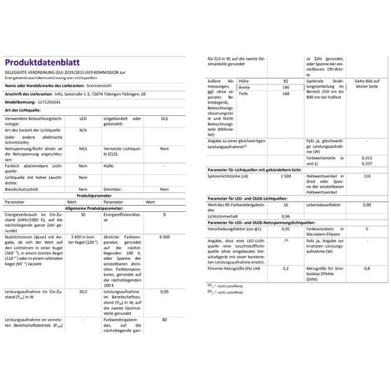 Brennenstuhl LED Strahler JARO 4060 / LED-Leuchte 30W für außen (LED-Außenstrahler zur Wandmontage, LED-Fluter 3450lm aus Aluminium, IP65), Schwarz