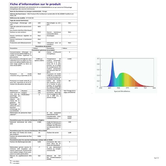 Etrogo LED Strahler mit bewegungsmelder außen 50W Fernbedienung 5000LM 72Leds 6000K Kaltweiß Dimmbar LED IP66 Wasserdicht für Garten Garage Hof Sportplatz [Energieklasse E]