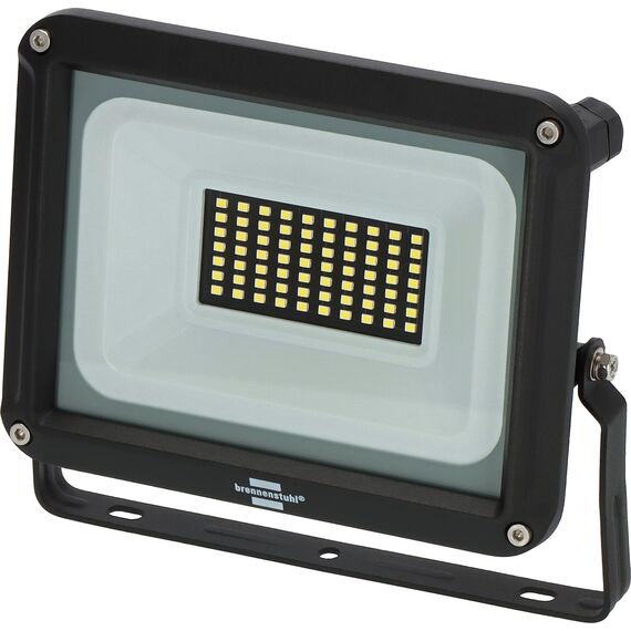 Brennenstuhl LED Strahler JARO 4060 / LED-Leuchte 30W für außen (LED-Außenstrahler zur Wandmontage, LED-Fluter 3450lm aus Aluminium, IP65), Schwarz