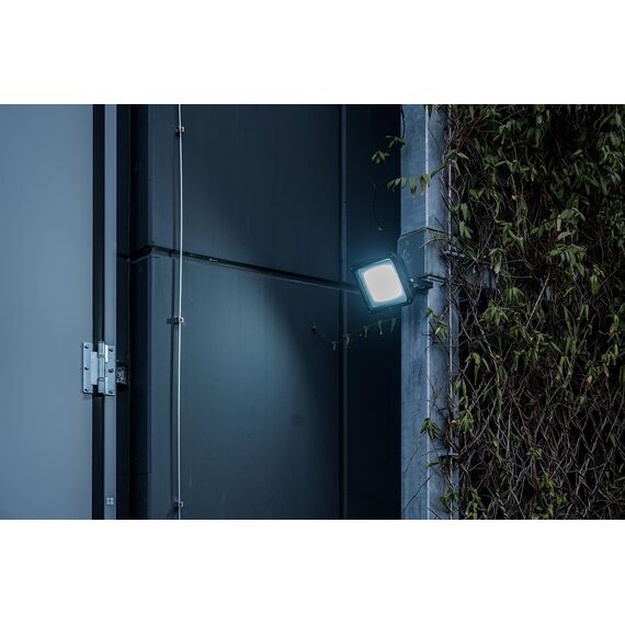 Brennenstuhl LED Strahler JARO 14060 / Leuchte 100W für außen (Außenstrahler zur Wandmontage, Fluter 11500lm aus Aluminium, IP65)