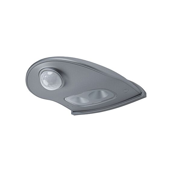 LEDVANCE LED Batteriebetriebene Leuchte, Leuchte für Außenanwendungen, Bewegungssensor, Tag-Nacht-Sensor, Kaltweiß, 102,5 mm x 92,4 mm x 36,5 mm, Door LED Down, 4058075267824