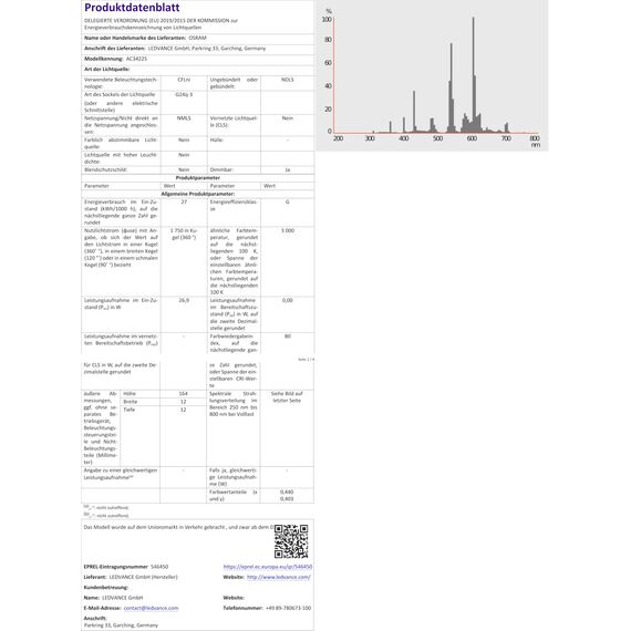 OSRAM Noxlite Spot LED Außenlampe mit Bewegungsmelder und Dämmerungssensor/Kühlkörper aus hochwertigem Aluminium / 8W, 6000K - kaltweiß, anthrazit