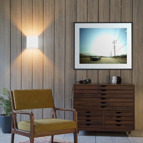 Klighten 4 Pack Wandleuchte mit Austauschbarer G9 LED Lampe Warmweiß 3000K, Aluminium LED Wandlampe Innen/Aussen Einstellbar Abstrahlwinkel aussenbeleuchtung für Wohnzimmer Garten, Weiß