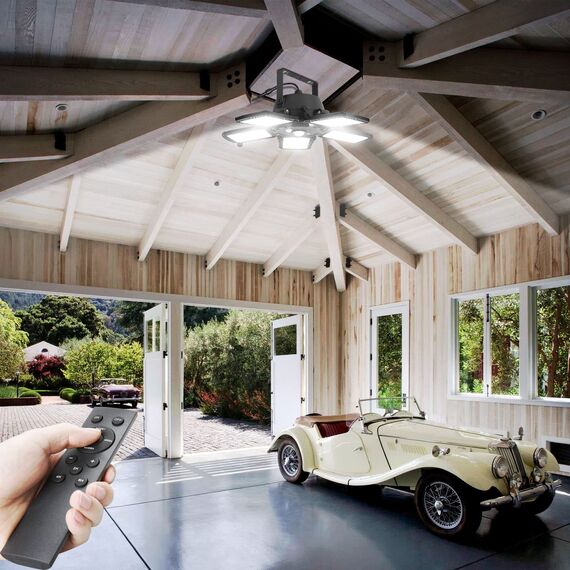 SUBOSI Solarlampen Solar Hängelampen für Außen Innen,160LED 1200LM 6 Modi Solarleuchte mit Fernbedienung Bewegungsmelder IP65 Wasserdichte Solar Wandleuchte Solarpanel Licht,120°Beleuchtungswinkel