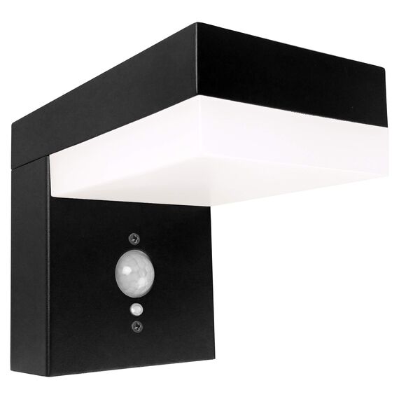 proventa Design Solar LED-Außenleuchte mit Bewegungsmelder 3,3 W 400 Lumen