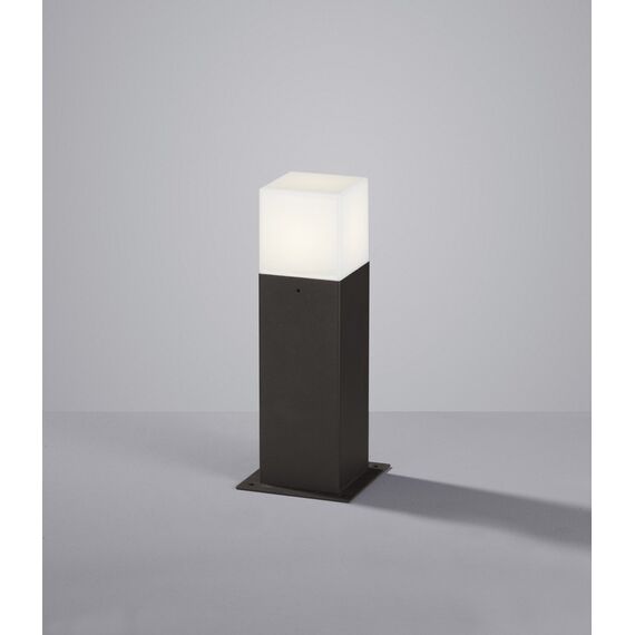 Trio Leuchten LED Außen-Wegeleuchte, Aluminiumguss, inklusiv 1 x E14, 4 W, Höhe 30 cm, anthrazit 520060142