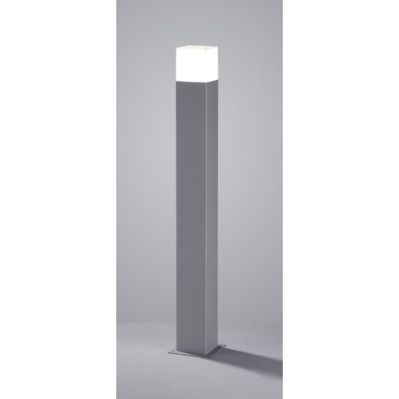 Trio Leuchten LED Außen-Wegeleuchte, Aluminiumguss, inklusiv 1 x E14, 4 W, Höhe 80 cm, titan 420060187