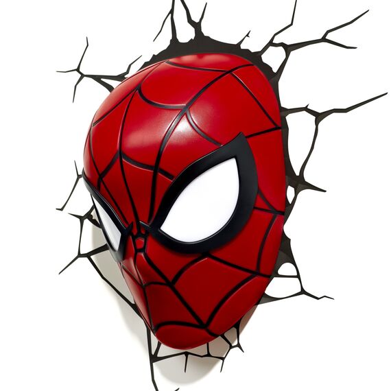 Light 3D FX Licht Marvel Spider-Man 3D Deco LED Wandleuchte