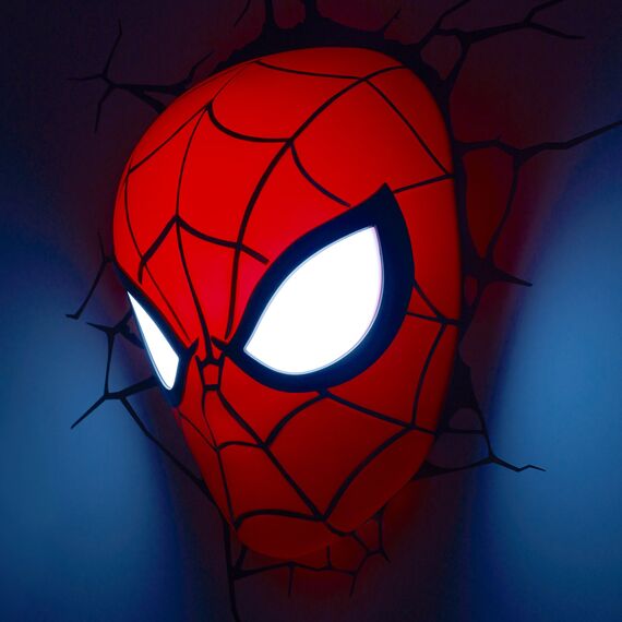 Light 3D FX Licht Marvel Spider-Man 3D Deco LED Wandleuchte