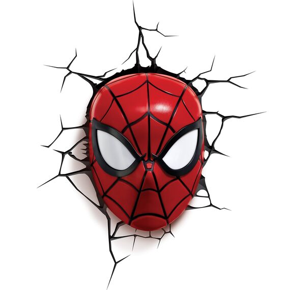 Light 3D FX Licht Marvel Spider-Man 3D Deco LED Wandleuchte