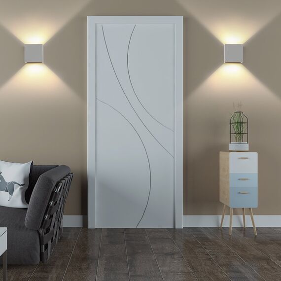 K-Bright LED Wandleuchte Innen 7W Wandlampe Außen Auf und ab Einstellbarer Lichtstrahl 3000K Warmweiß Außenwandleuchte IP65 Wasserdichte Wandleuchten (Hellgrau)