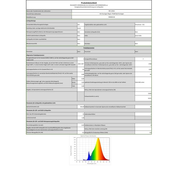 SSC-LUXon LED Wandleuchte Up & Down IP54 für Außen inkl.2x LED Leuchtmittel 3W warmweiß 2700K für 230V - Wandlampe in Alu Grau anthrazit
