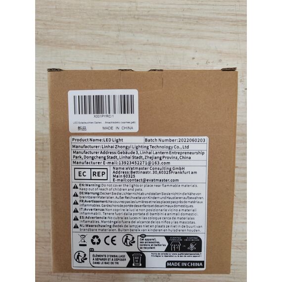 LED Solarleuchten Garten, 4 Stück Solarlampen Außen Deko IP65 Wasserdicht Solar Wegeleuchte für Terrasse, Rasen, Hinterhöfe,Weihnachtsdeko (warmes gelb)