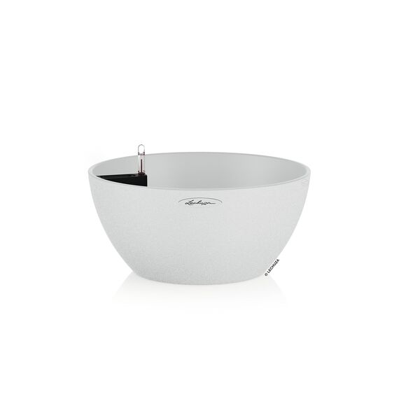 LECHUZA CUBETO Stone 30 quarzweiß 13837