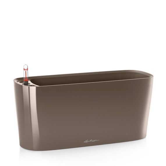 LECHUZA DELTA 20 taupe hochglanz 15566