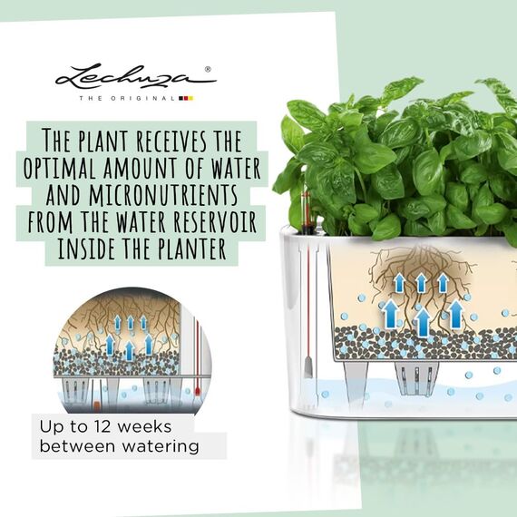 Lechuza Delta 10 - All-in-One-Set weiß