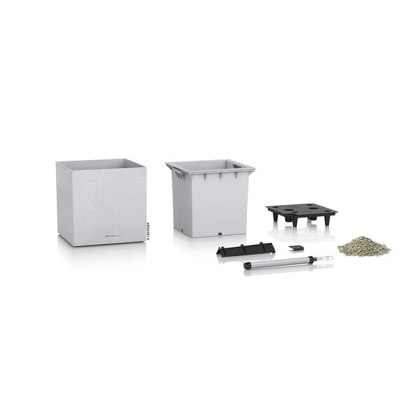 Lechuza Canto Stone 40 Low Komplettset quarzweiß