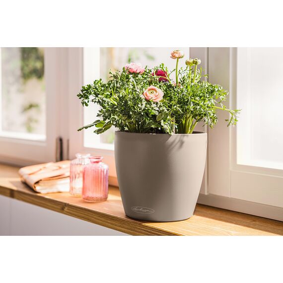 LECHUZA CLASSICO Color 21 sandbraun 13182, 22x22x20 cm