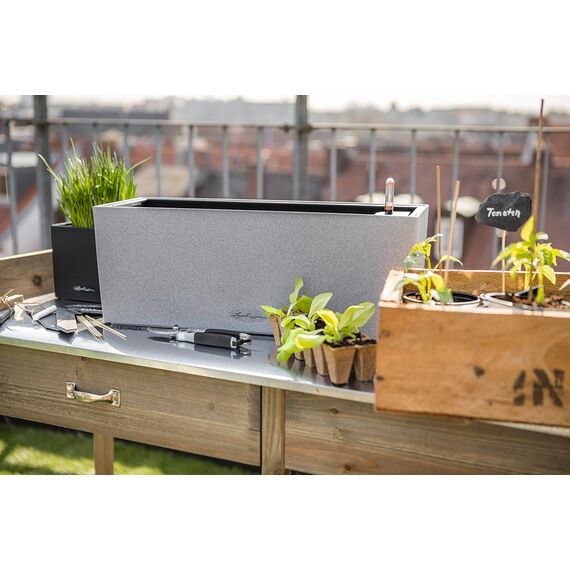 Lechuza BALCONERA Stone 50 steingrau 15650 (Packung mit 3)