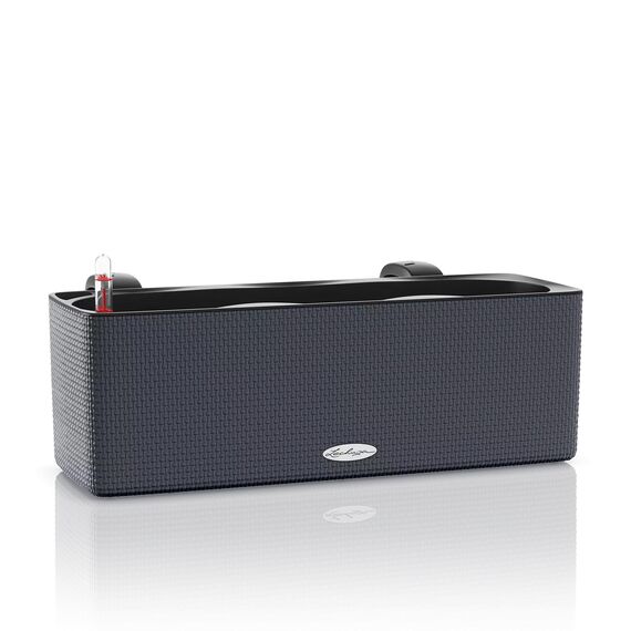 Lechuza BALCONISSIMA 40 inkl. Halter Komplettset schiefergrau