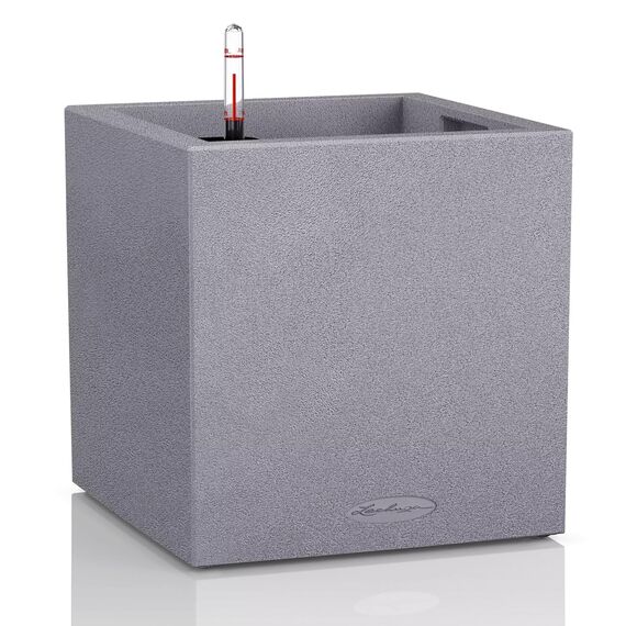 LECHUZA Cube Glossy Triple Scarlet rot highgloss 13672