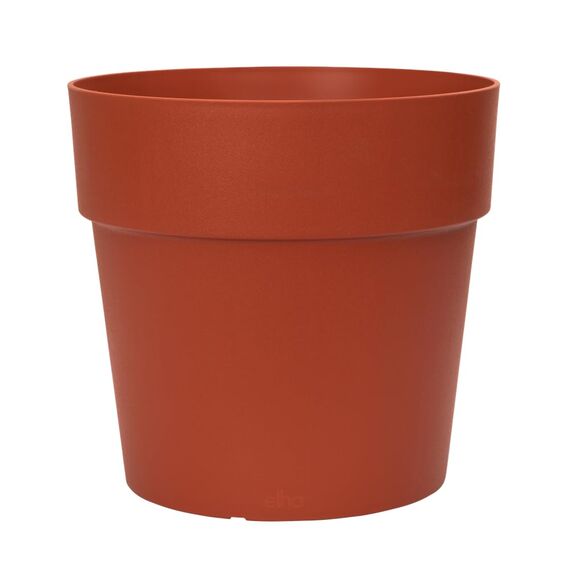 Elho Vibia Straight Rund 25 - Blumentopf - Brique - Draußen - Ø 25 x H 23 cm
