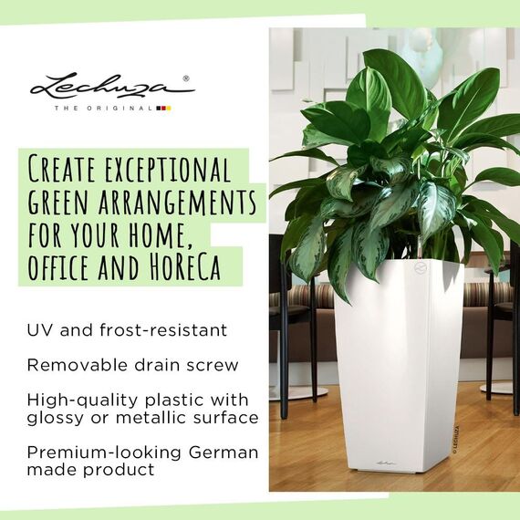 Lechuza CUBICO 40 Komplettset schwarz Hochglanz