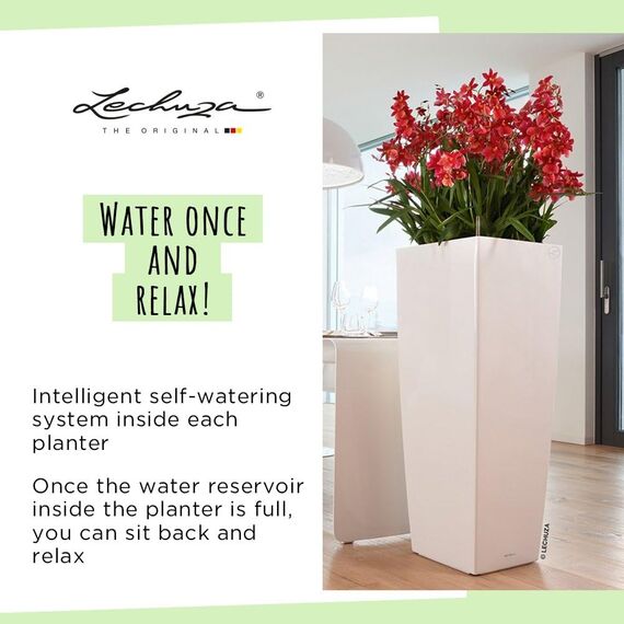 Lechuza CUBICO 40 Komplettset schwarz Hochglanz