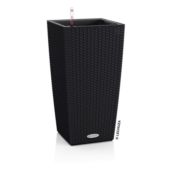 LECHUZA CUBICO Cottage 30 graphitschwarz 15123