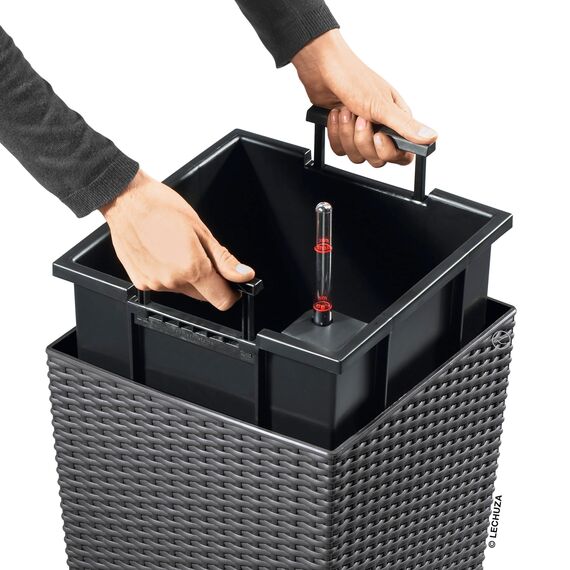 Lechuza Cubico Cottage 40 - Komplettset Granit